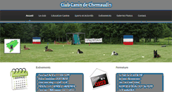 Desktop Screenshot of centrecanin-chemaudin.fr